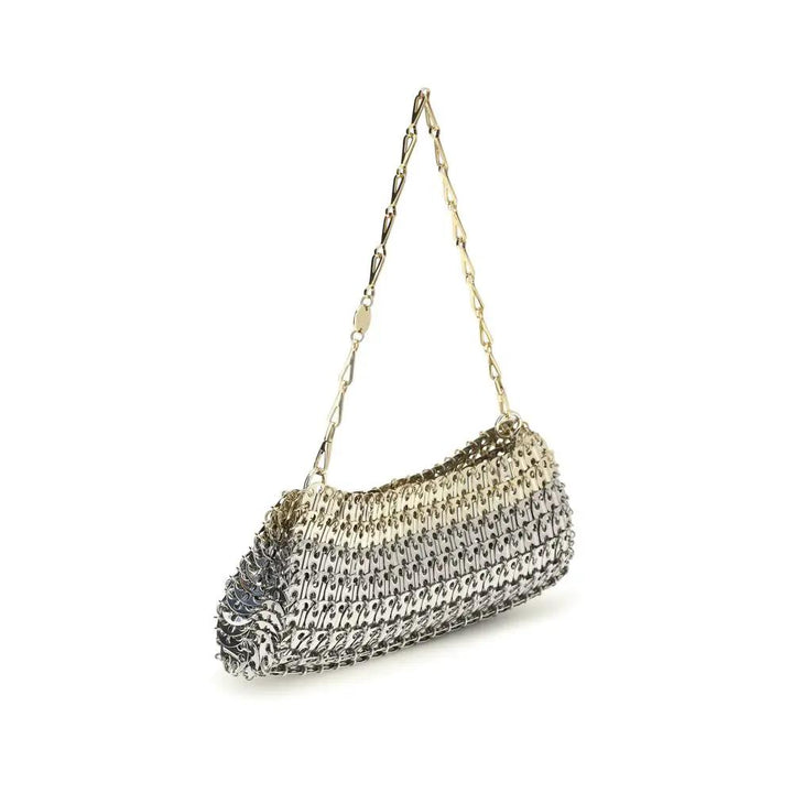 Rabanne Sample Sale | Rabanne Silver Brass Shoulder Bag - | Designer outlet