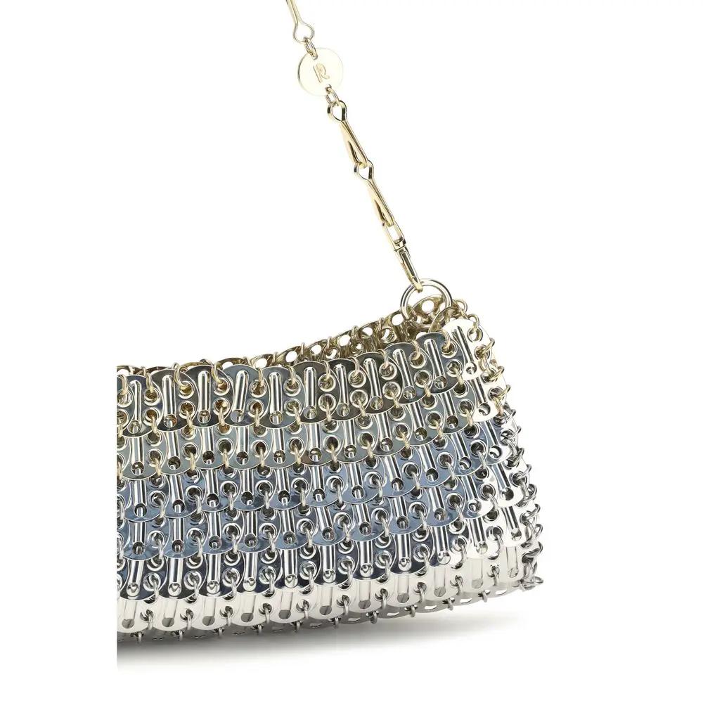 Rabanne Sample Sale | Rabanne Silver Brass Shoulder Bag - | Designer outlet