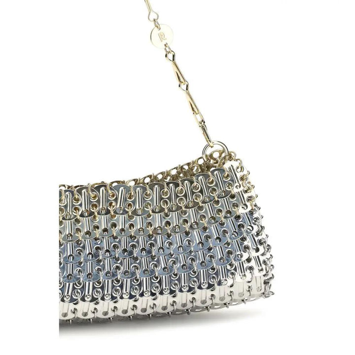 Rabanne Sample Sale | Rabanne Silver Brass Shoulder Bag - | Designer outlet