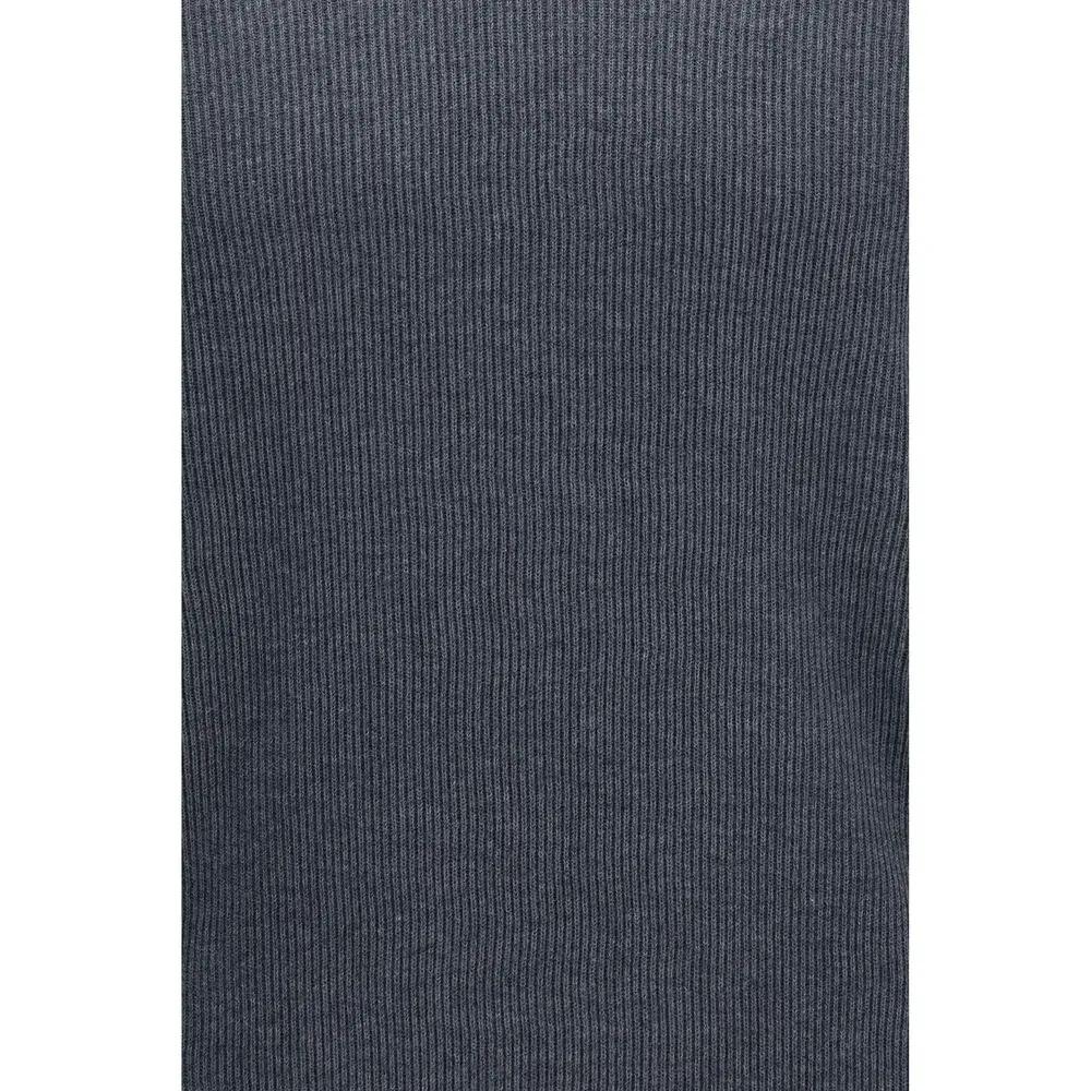Brunello Cucinelli Sample Sale | Brunello Cucinelli Gray Cotton Polo Shirt - | Designer outlet