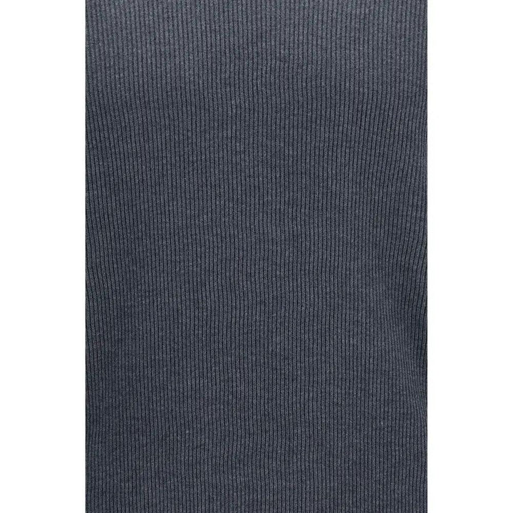 Brunello Cucinelli Sample Sale | Brunello Cucinelli Gray Cotton Polo Shirt - | Designer outlet