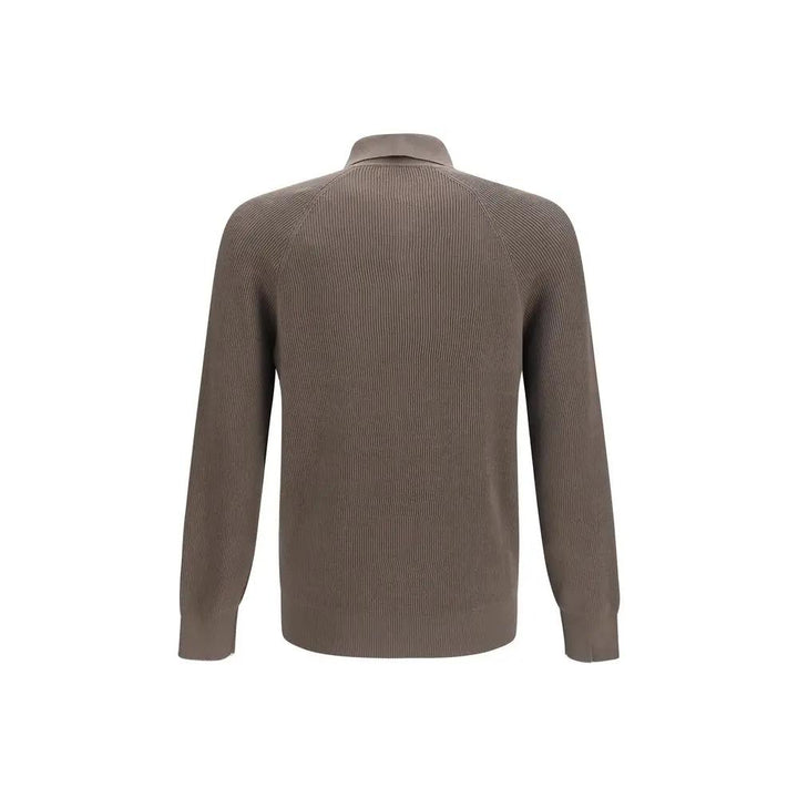Brunello Cucinelli Sample Sale | Brunello Cucinelli Brown Cotton Shirt - | Designer outlet