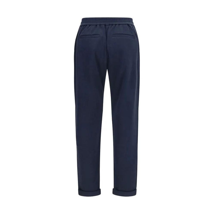 Brunello Cucinelli Sample Sale | Brunello Cucinelli Blue Polyamide Casual Pants - | Designer outlet