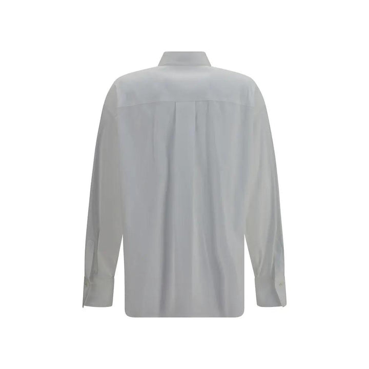 Brunello Cucinelli Sample Sale | Brunello Cucinelli White Cotton Dress Shirt - | Designer outlet