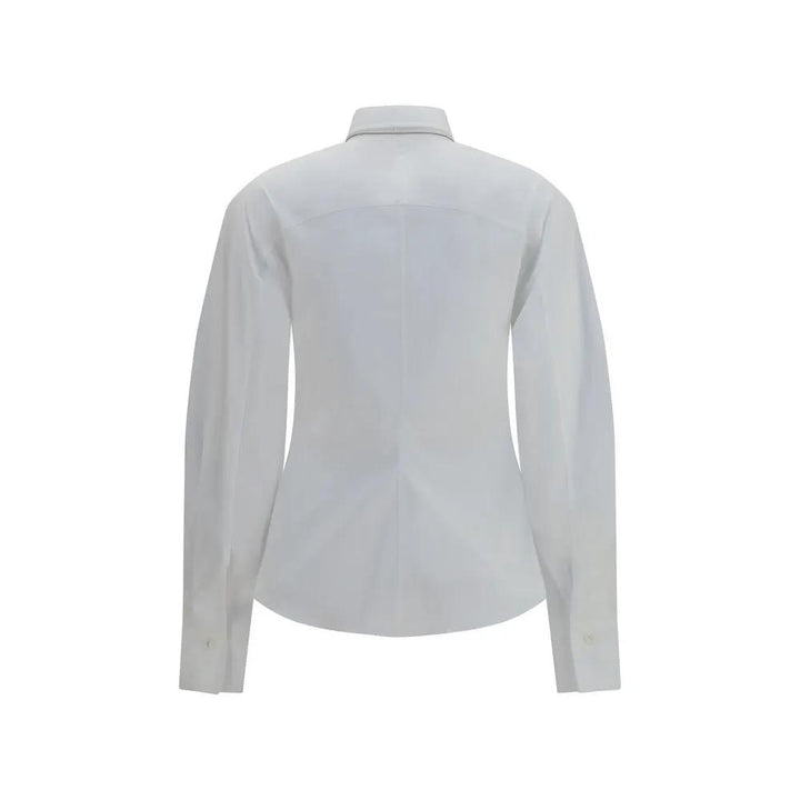 Brunello Cucinelli Sample Sale | Brunello Cucinelli White Cotton Dress Shirt - | Designer outlet