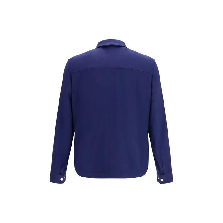 Brunello Cucinelli Sample Sale | Brunello Cucinelli Blue Cashmere Full-Length Jacket - | Designer outlet