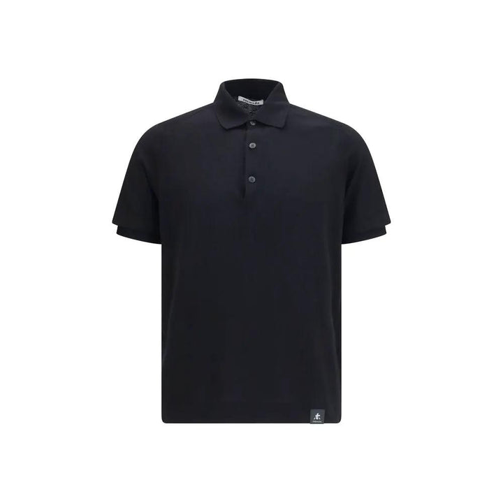 Premiata Sample Sale | Premiata Black Cotton Polo Shirt - | Designer outlet