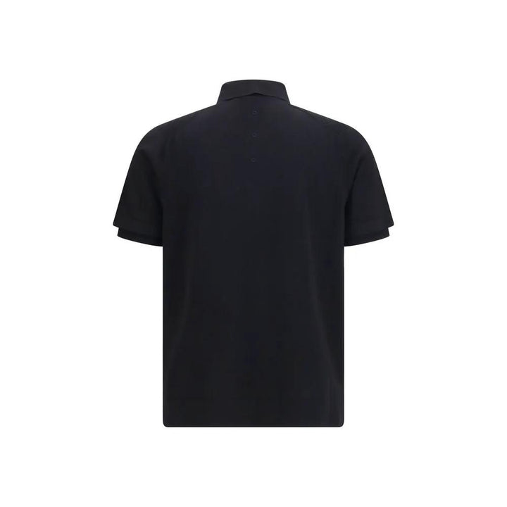 Premiata Sample Sale | Premiata Black Cotton Polo Shirt - | Designer outlet