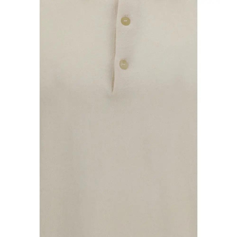Premiata Sample Sale | Premiata Beige Cotton Polo Shirt - | Designer outlet