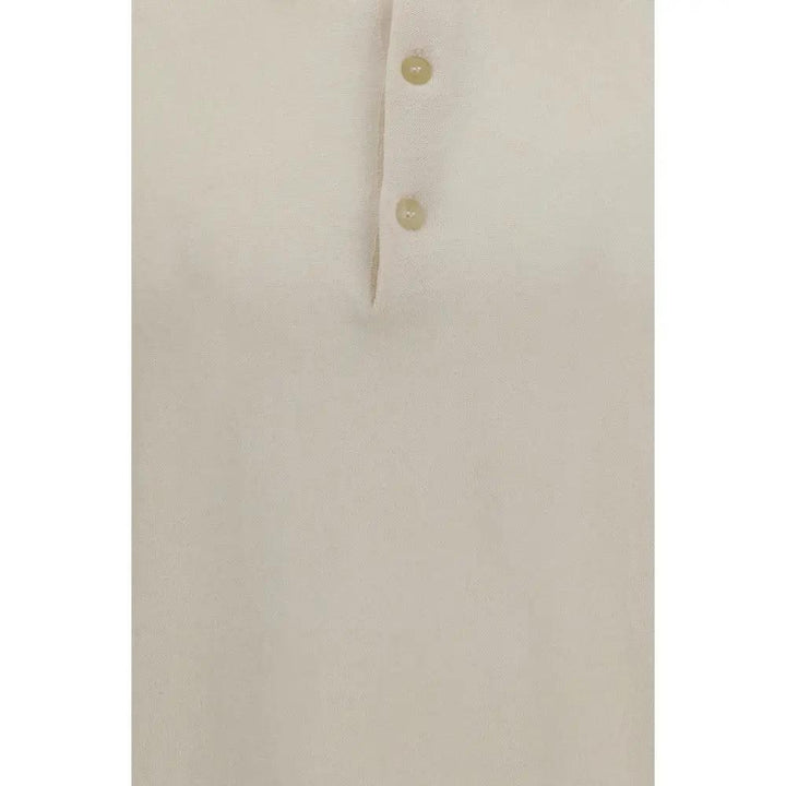 Premiata Sample Sale | Premiata Beige Cotton Polo Shirt - | Designer outlet