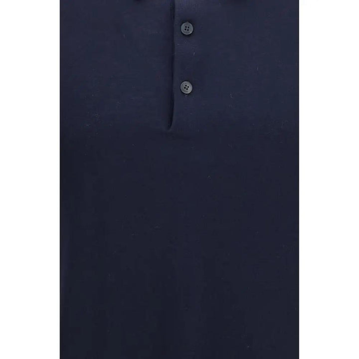 Premiata Sample Sale | Premiata Blue Cotton Polo Shirt - | Designer outlet