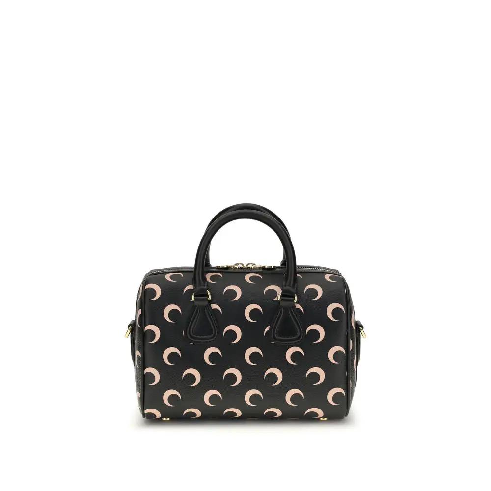 Marine Serre Sample Sale | Marine Serre Black Polyethylene Shoulder Bag - | Designer outlet