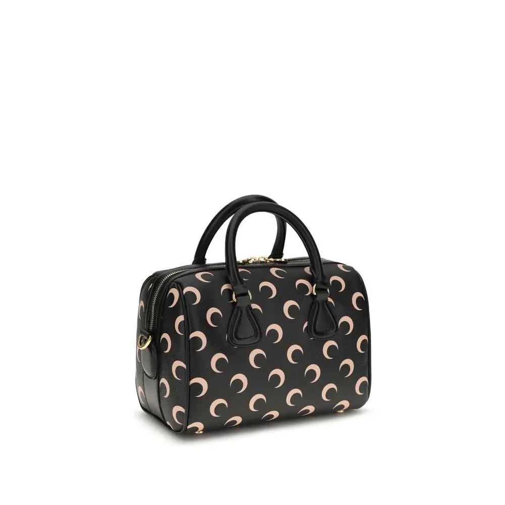 Marine Serre Sample Sale | Marine Serre Black Polyethylene Shoulder Bag - | Designer outlet