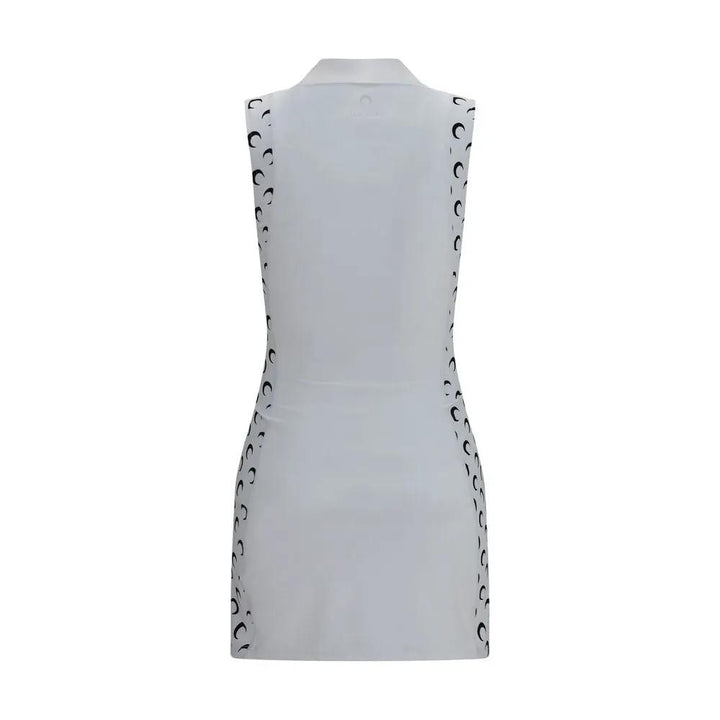 Marine Serre Sample Sale | Marine Serre White Polyamide Casual Dress - | Designer outlet