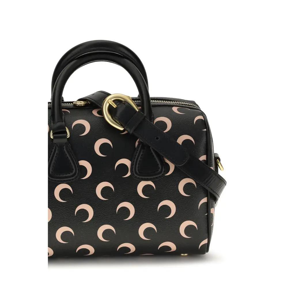 Marine Serre Sample Sale | Marine Serre Black Polyethylene Shoulder Bag - | Designer outlet