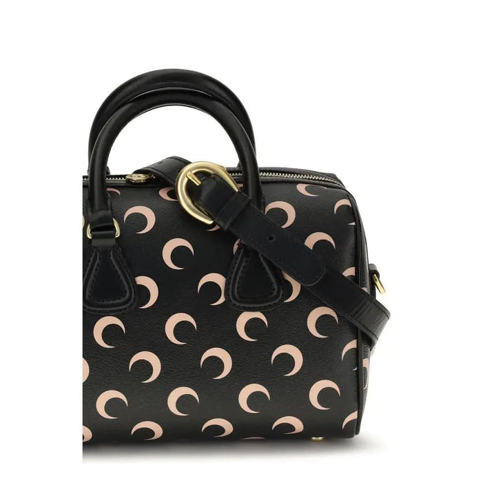 Marine Serre Sample Sale | Marine Serre Black Polyethylene Shoulder Bag - | Designer outlet