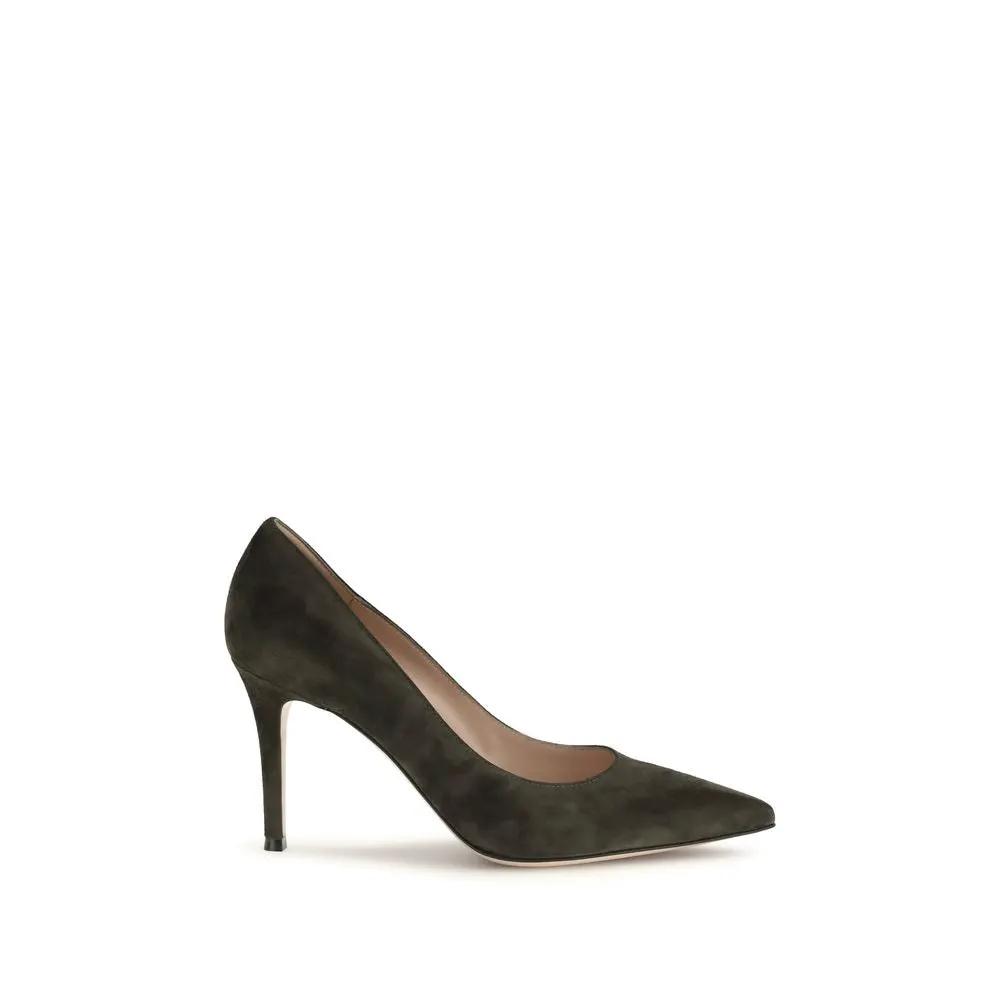 Gianvito Rossi Sample Sale | Gianvito Rossi Bicolor Calf Leather Bos Taurus High Heel Pumps - | Designer outlet