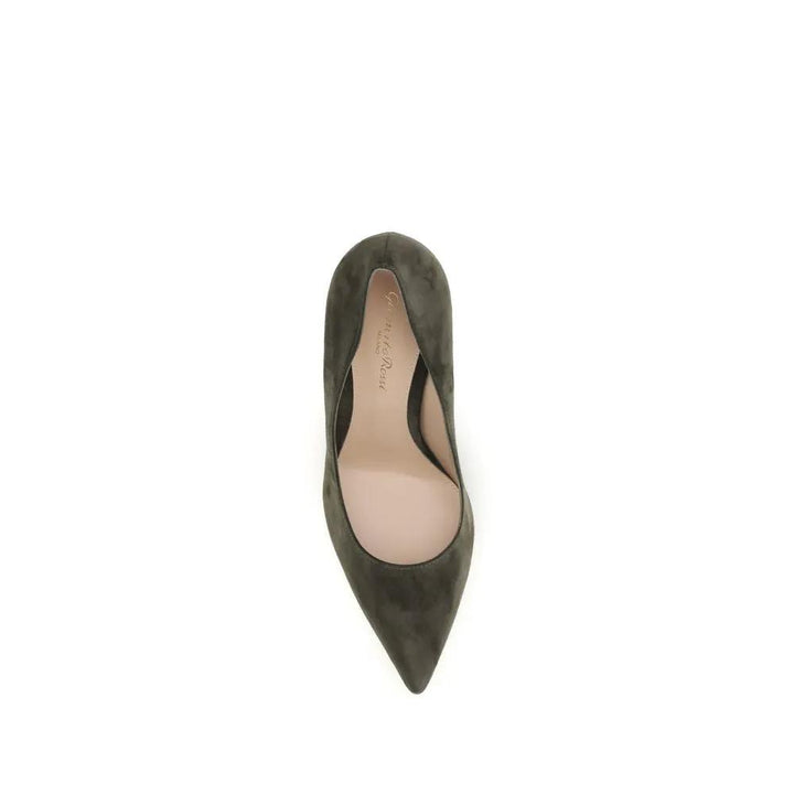 Gianvito Rossi Sample Sale | Gianvito Rossi Bicolor Calf Leather Bos Taurus High Heel Pumps - | Designer outlet