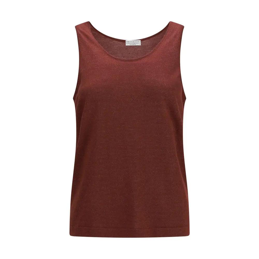 Brunello Cucinelli Sample Sale | Brunello Cucinelli Multicolor Cashmere Tank Tops - | Designer outlet