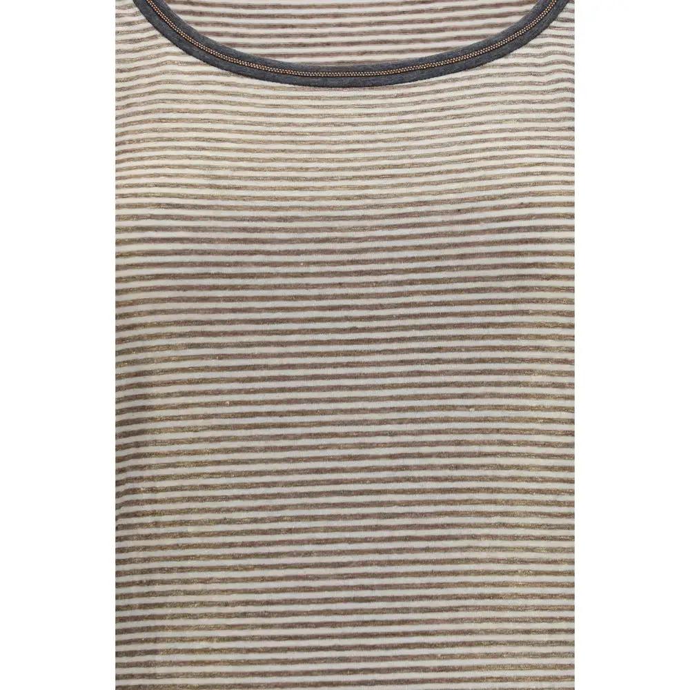 Brunello Cucinelli Sample Sale | Brunello Cucinelli Beige Linen Tank Tops - | Designer outlet