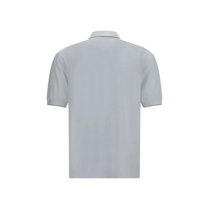 Brunello Cucinelli Sample Sale | Brunello Cucinelli White Polyamide Polo Shirt - | Designer outlet