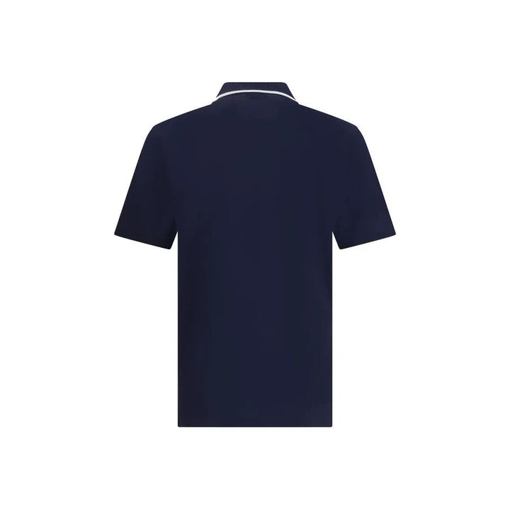 Ferragamo Sample Sale | Ferragamo Blue Cotton Polo Shirt - | Designer outlet