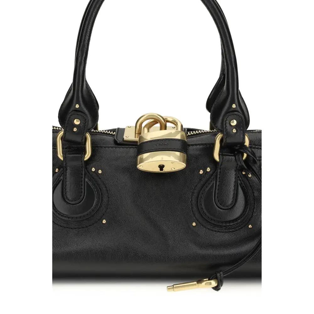 Chloé Sample Sale | Chloé Black Calf Leather Bos Taurus Shoulder Bag - | Designer outlet