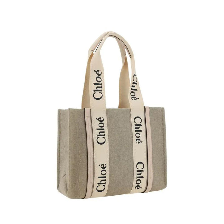 Chloé Sample Sale | Chloé Beige Linen Handbag - | Designer outlet