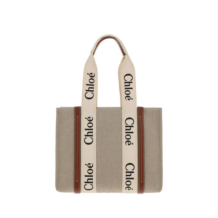 Chloé Sample Sale | Chloé Beige Linen Handbag - | Designer outlet