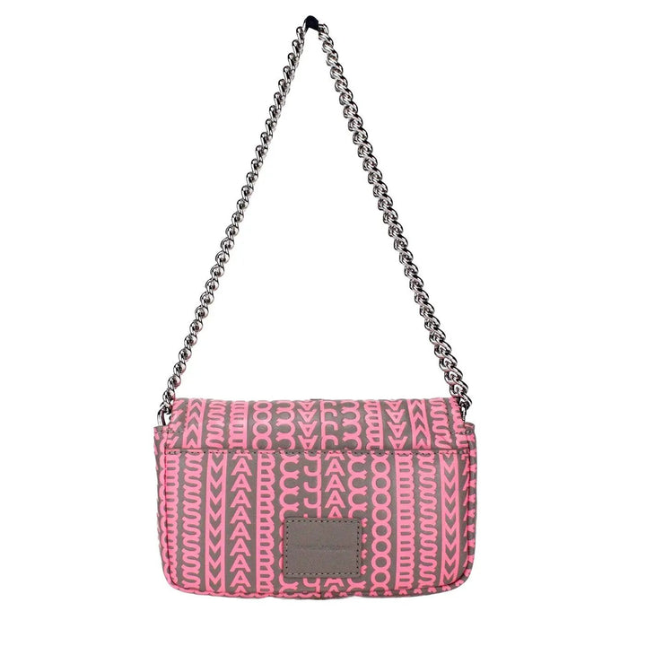 Marc Jacobs Sample Sale | Marc Jacobs Neon Pink The Monogram Leather J Marc Mini Shoulder Bag Crossbody - | Designer outlet
