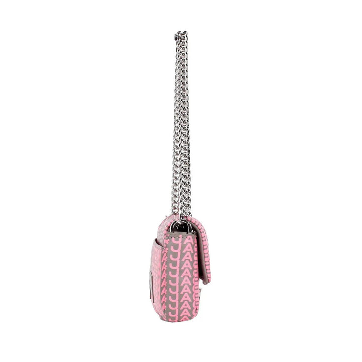 Marc Jacobs Sample Sale | Marc Jacobs Neon Pink The Monogram Leather J Marc Mini Shoulder Bag Crossbody - | Designer outlet