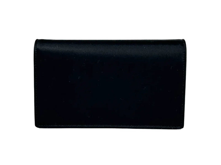 Versace Mini Chain Black Crossbody Wallet Bag