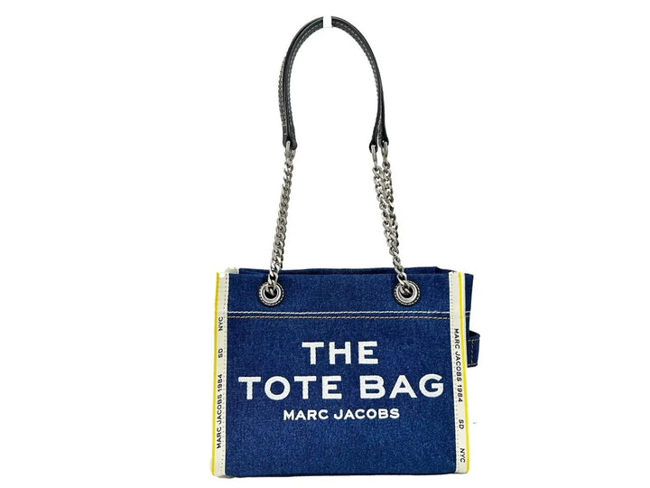 Marc Jacobs Sample Sale | Marc Jacobs Denim Chain Small The Tote Bag - | Designer outlet