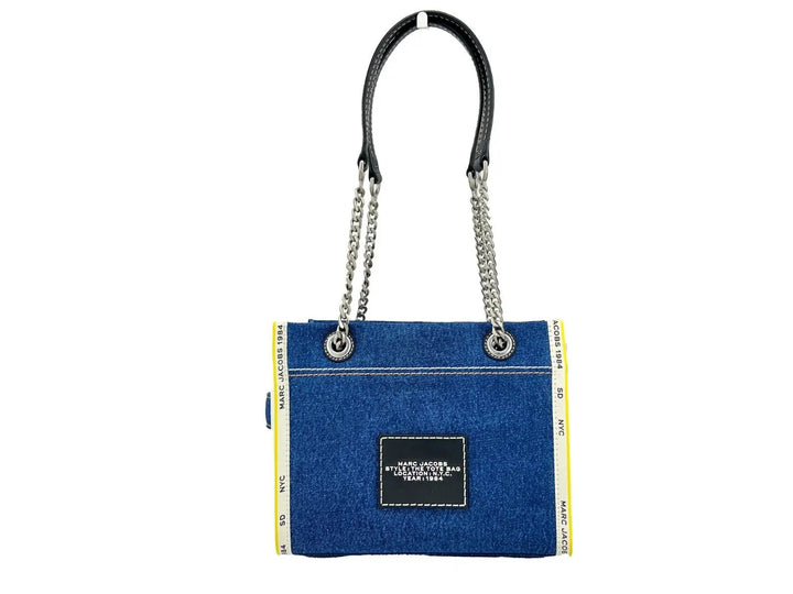Marc Jacobs Sample Sale | Marc Jacobs Denim Chain Small The Tote Bag - | Designer outlet