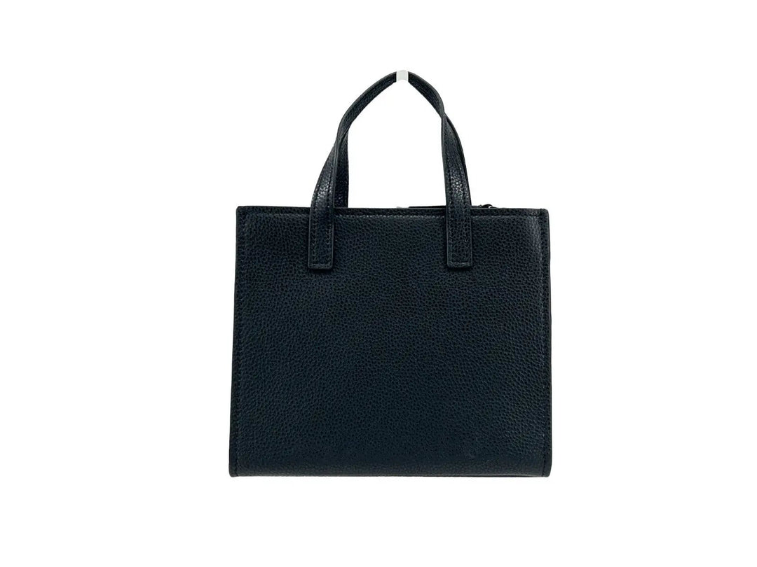 Marc Jacobs Mini Grind Black Leather Crossbody Bag