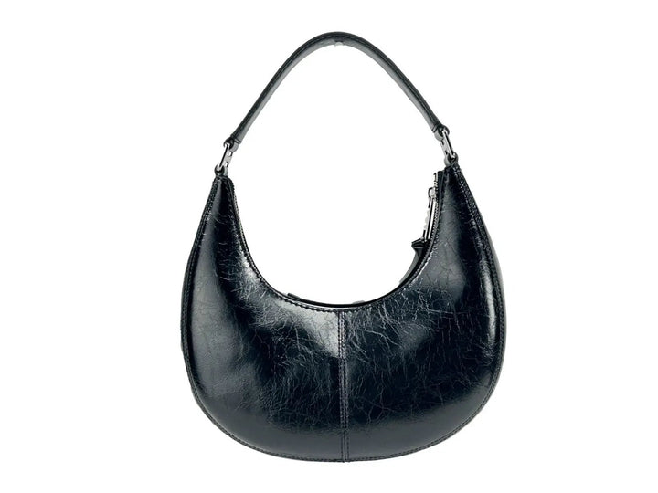 Marc Jacobs Sample Sale | Marc Jacobs Cruiser Small Crescent Crinkle Leather Bag - | Designer outlet