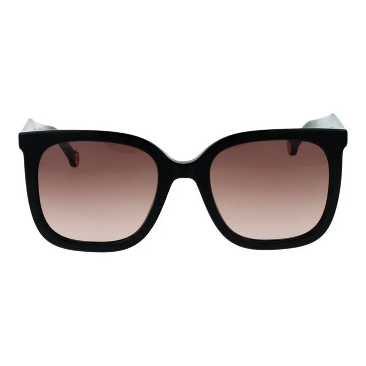 Carolina Herrera Black Acetate Sunglasses