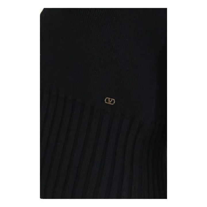 Valentino Sample Sale | Valentino Black Cotton Cardigan - | Designer outlet