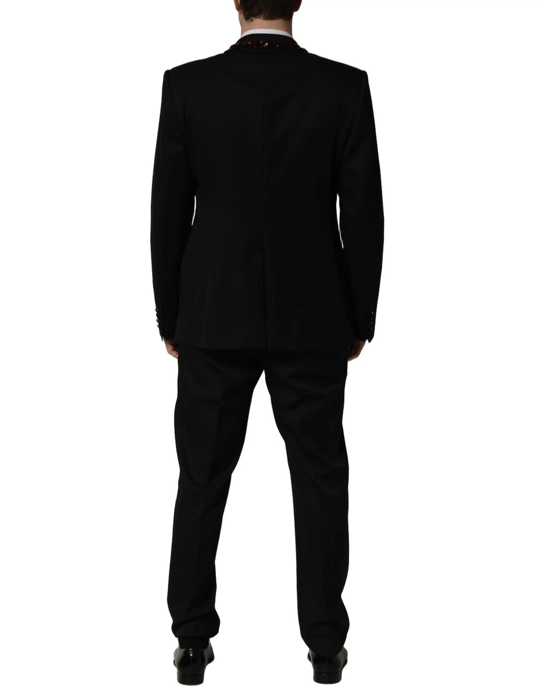 Dolce &amp; Gabbana Sample Sale | Dolce &amp; Gabbana Black Crystal Embellished 2 Piece Suit - | Designer outlet