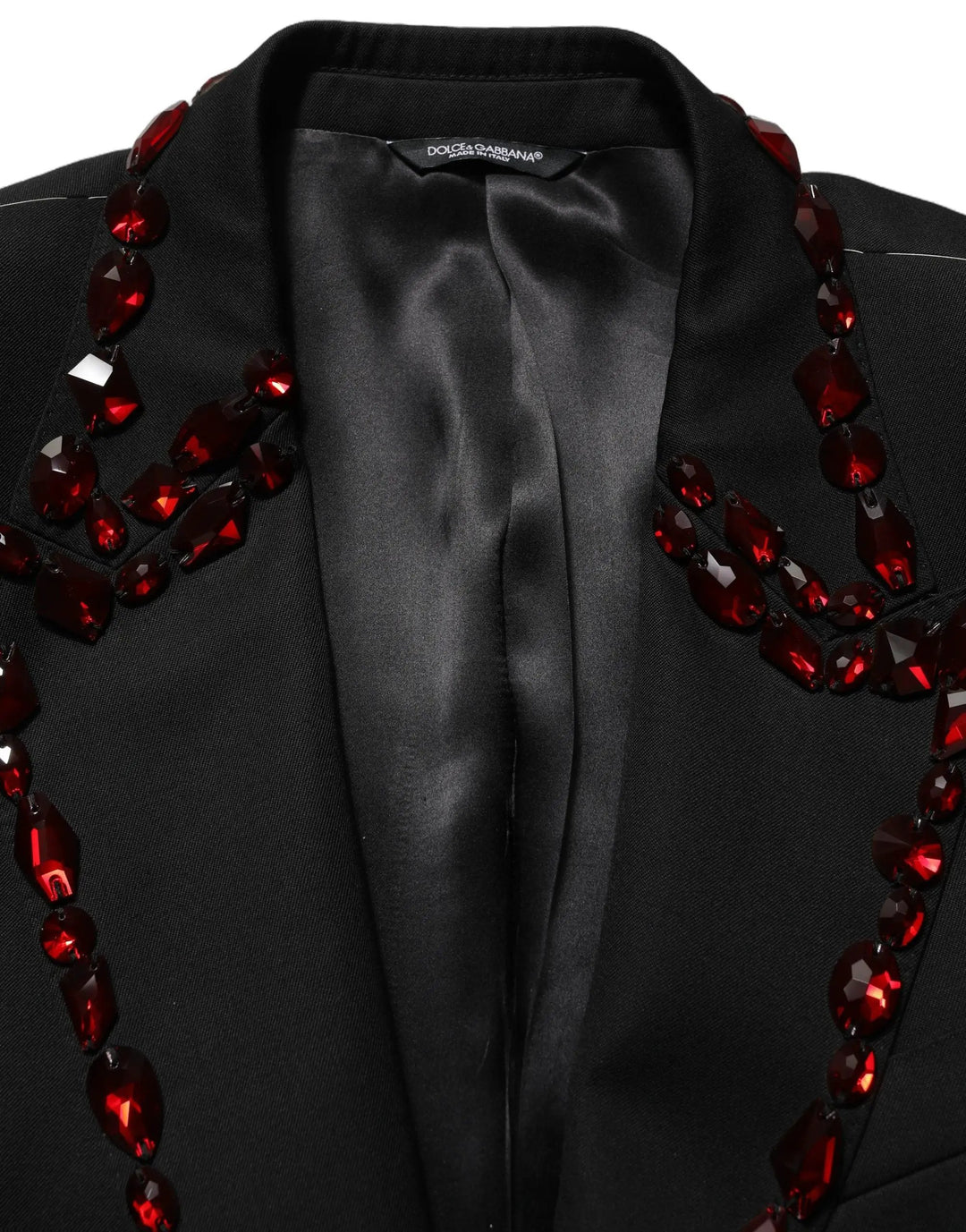 Dolce &amp; Gabbana Sample Sale | Dolce &amp; Gabbana Black Crystal Embellished 2 Piece Suit - | Designer outlet