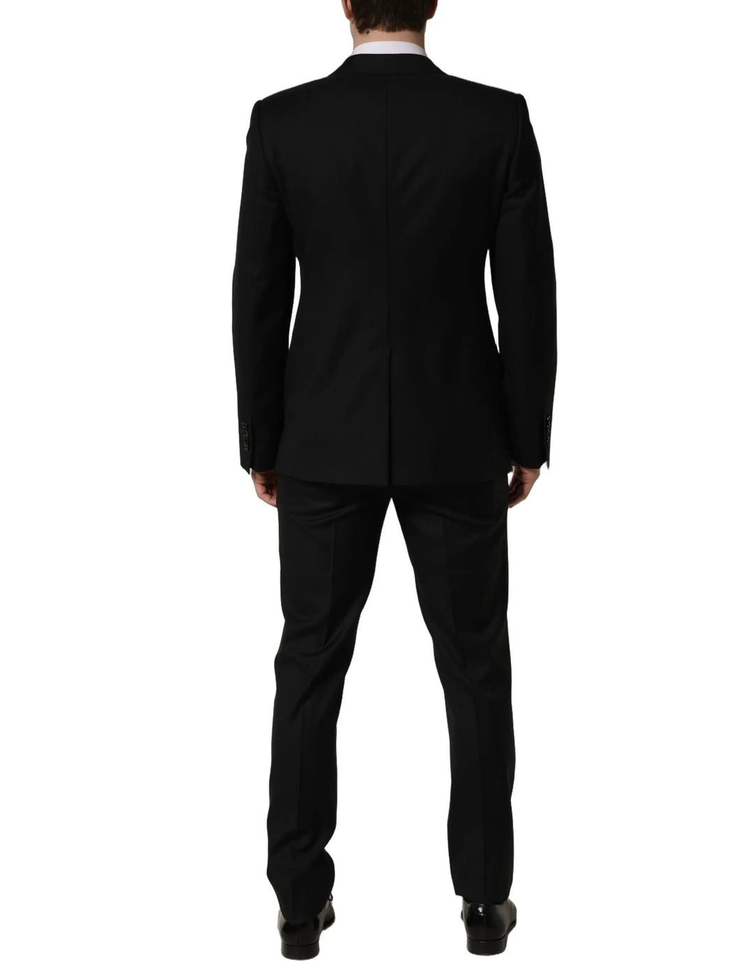 Dolce &amp; Gabbana Sample Sale | Dolce &amp; Gabbana Black Wool Slim Fit Formal 2 Piece Men Suit - | Designer outlet