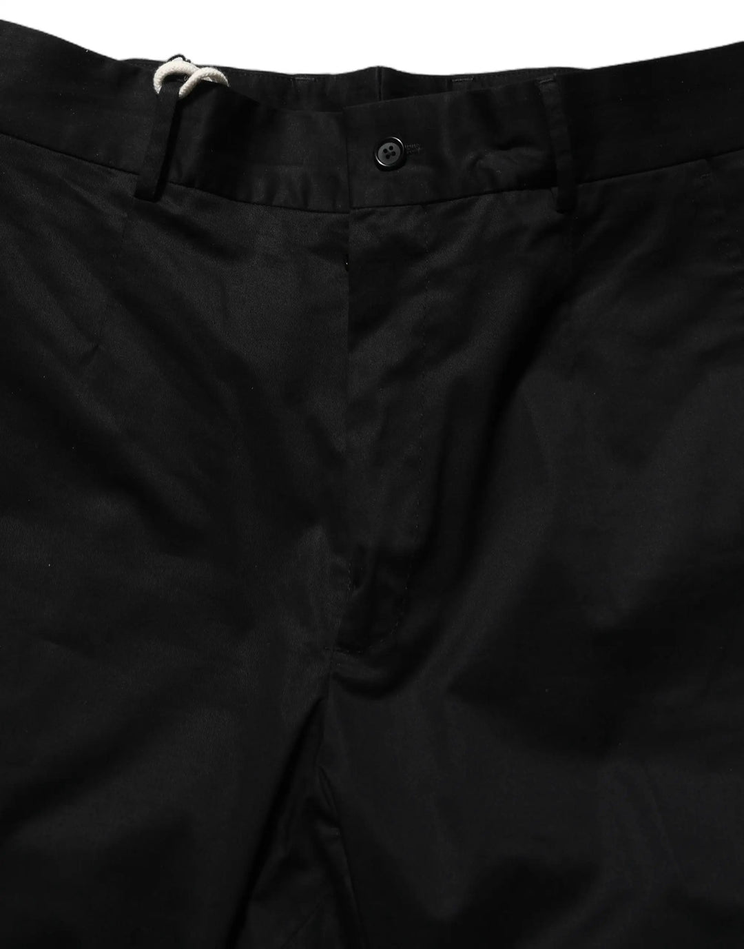 Dolce &amp; Gabbana Sample Sale | Dolce &amp; Gabbana Black Cotton Tapered Leg Dress Trouser Pants - | Designer outlet