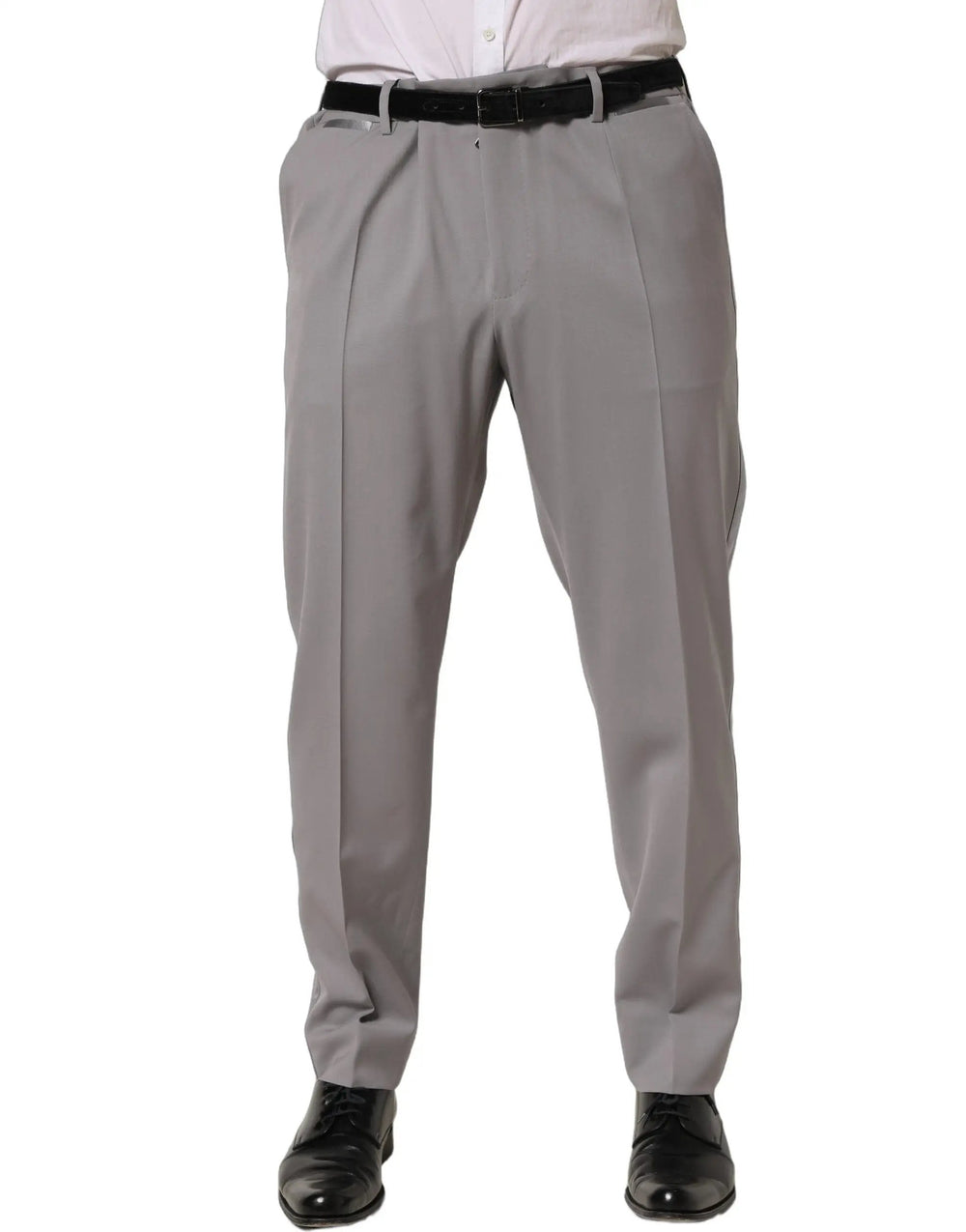 Dolce & Gabbana Sample Sale | Dolce & Gabbana Gray Wool Tapered Men Dress Trouser Pants - | Designer outlet