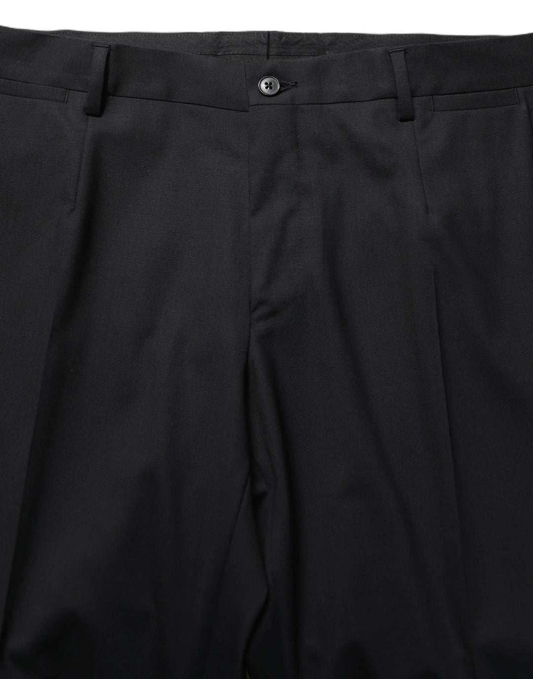 Dolce &amp; Gabbana Sample Sale | Dolce &amp; Gabbana Black Wool Tapered Leg Dress Trouser Pants - | Designer outlet