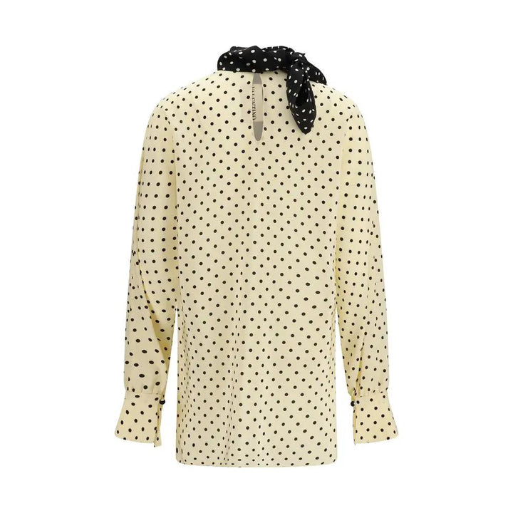 Valentino Sample Sale | Valentino Beige Silk Blouse - | Designer outlet