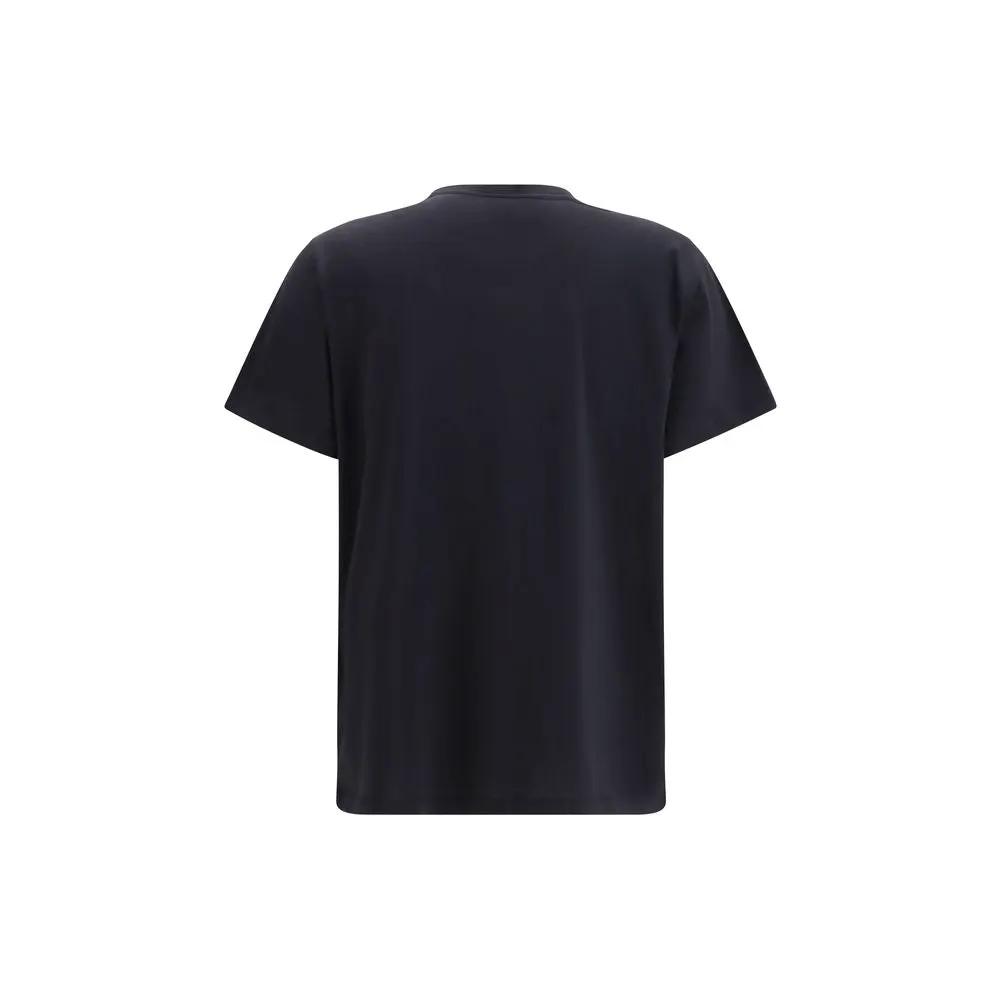 Ganni Sample Sale | Ganni Black Cotton T-Shirt - | Designer outlet