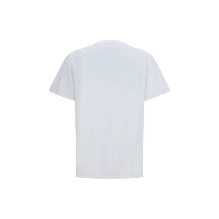 Ganni Sample Sale | Ganni White Cotton T-Shirt - | Designer outlet
