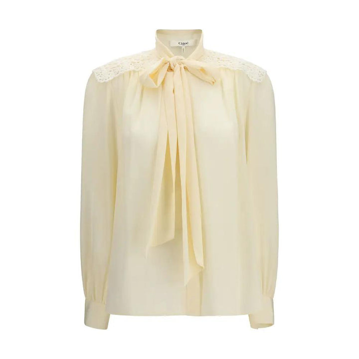 Chloé Sample Sale | Chloé Beige Polyester Blouse - | Designer outlet