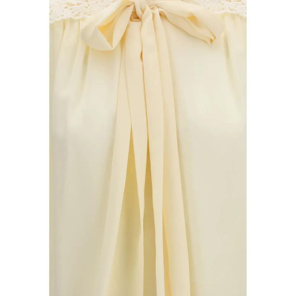 Chloé Sample Sale | Chloé Beige Polyester Blouse - | Designer outlet