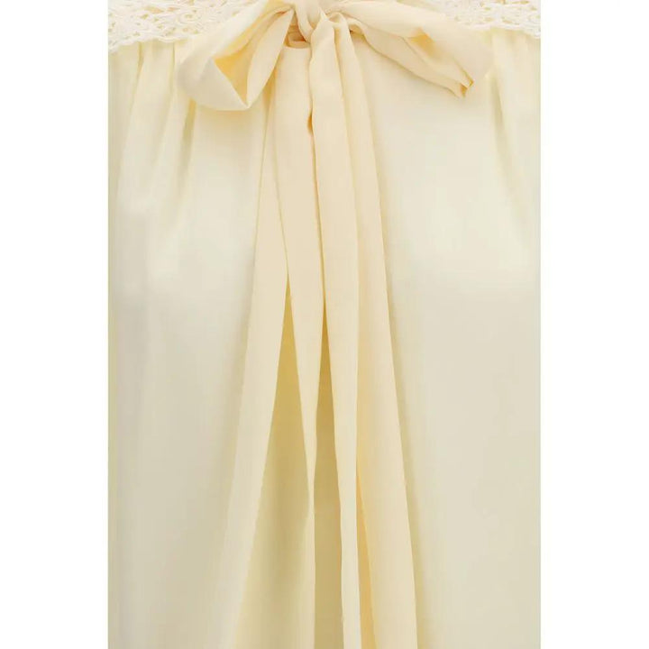 Chloé Sample Sale | Chloé Beige Polyester Blouse - | Designer outlet